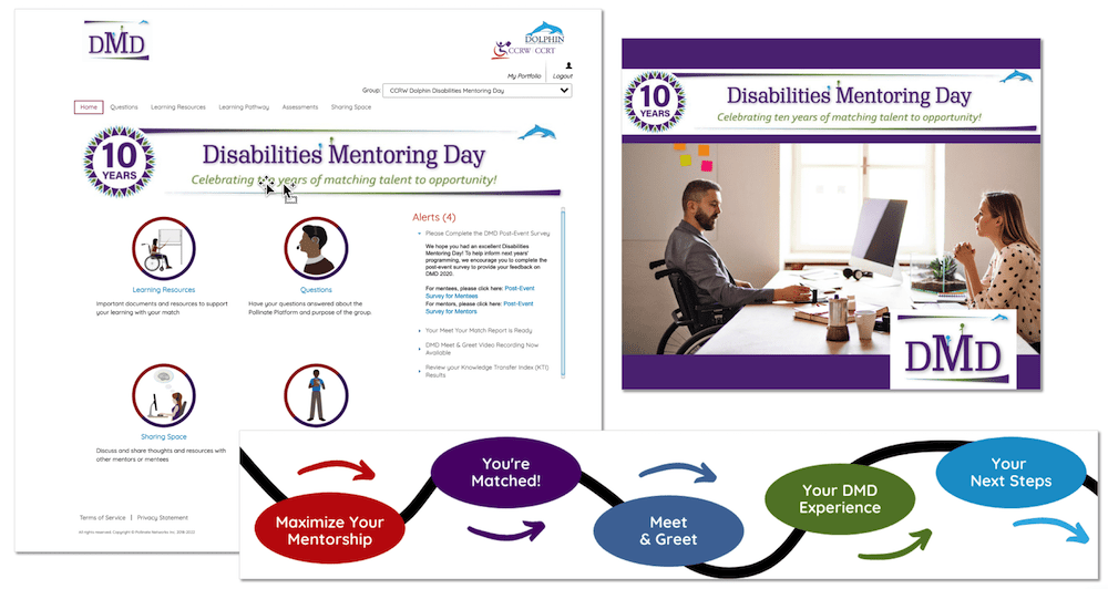 Disabilities Mentoring Day Learning Pathway.