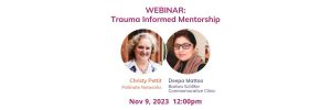 Trauma Informed Mentoring Webinar