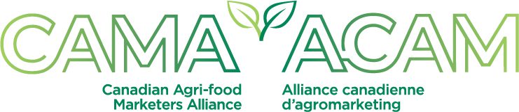 CAMA logo english and french